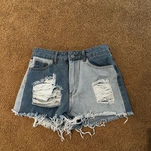 shein jean shorts